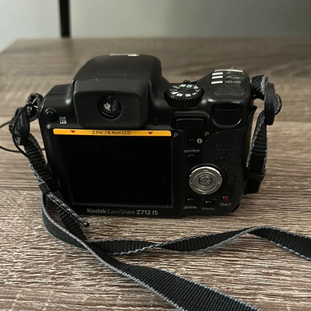 Kodak Black Compact Digital Camera with LCD Screen
